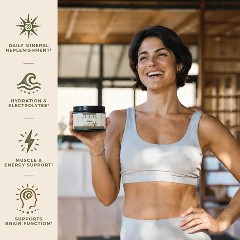 Ancestral Supplements - Electrolytes Wild Berry Flavour (200g 45servings) | Celtic Sea Salt & Marine Algae