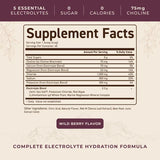 Thumbnail for Ancestral Supplements - Electrolytes Wild Berry Flavour (200g 45servings) | Celtic Sea Salt & Marine Algae