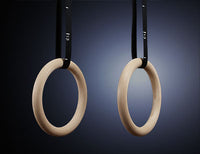 Thumbnail for Wooden Elite Rings (portable gymnastic rings) 