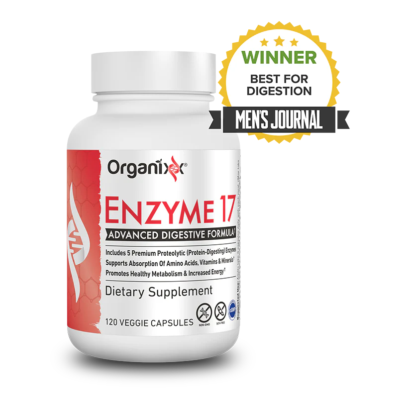 Organixx - Enzyme 17 120caps