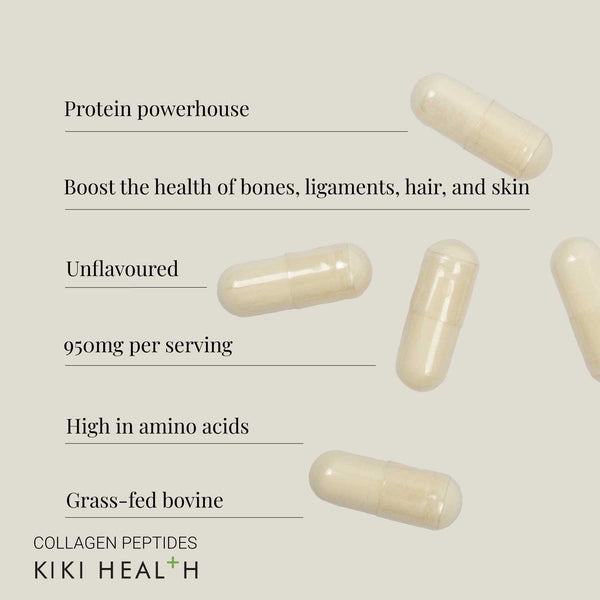 Kiki Health - Collagen Peptides – 150 Vegicaps (475mg)