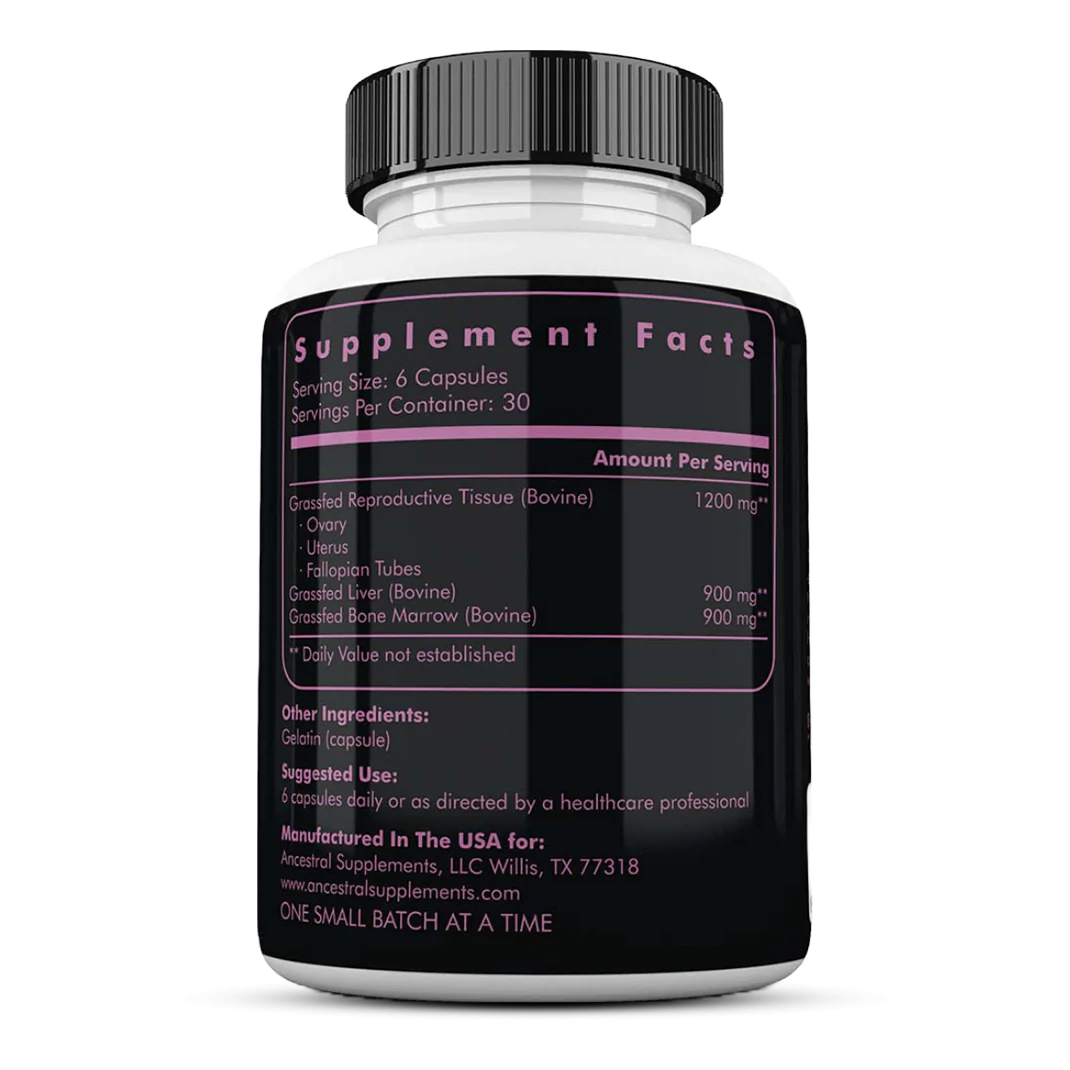 Ancestral Supplements -  Female Enhancement Mixture (FEM) 180caps 500mg