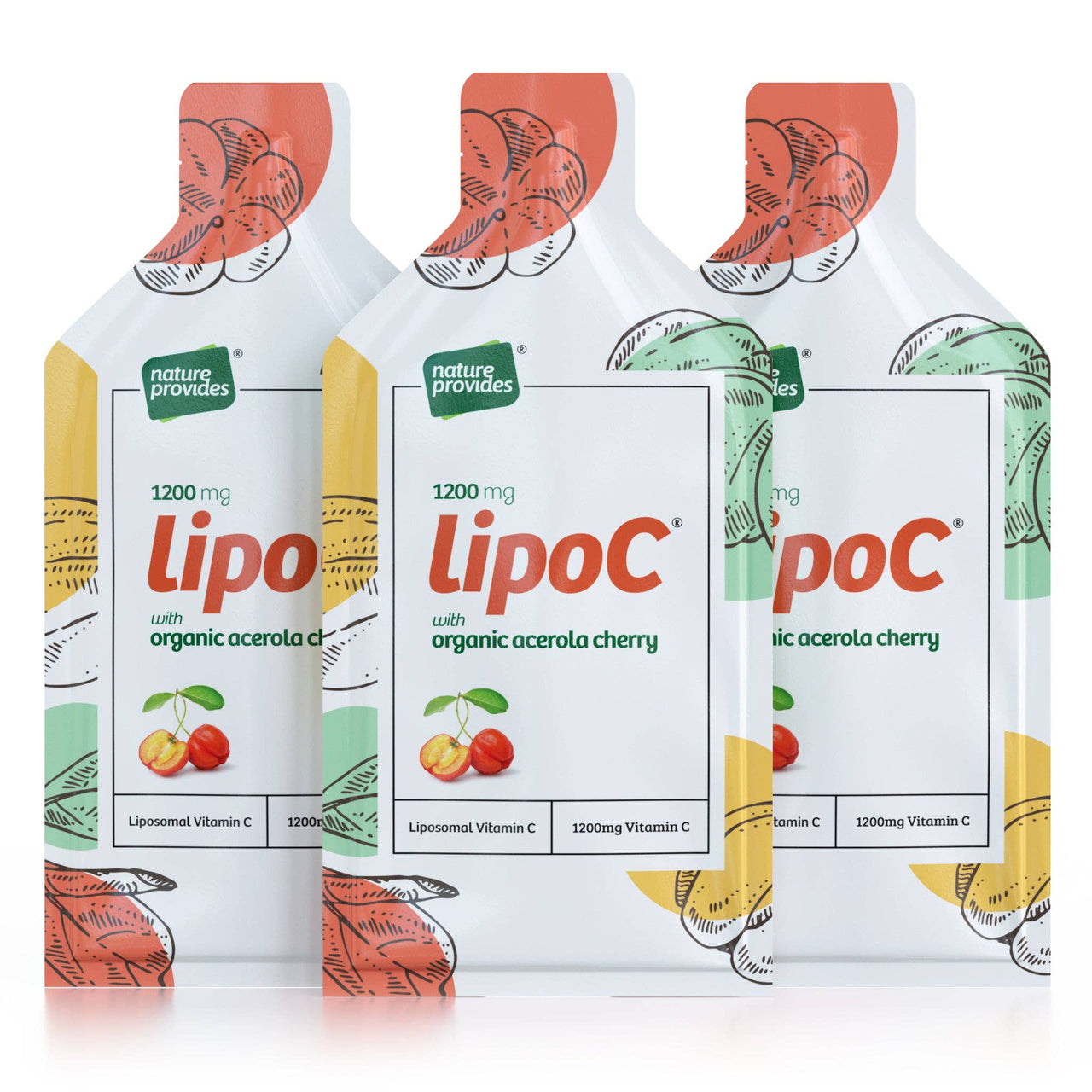 LipoC® 1200mg Liposomal Vitamin C with Organic Acerola