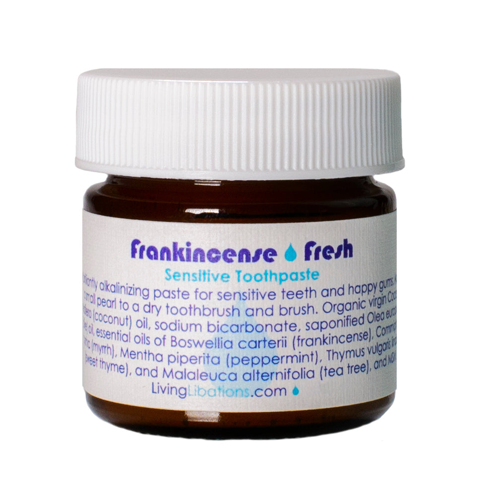 Living Libations Frankincense Fresh Truth ToothPaste 30ml