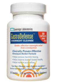 Thumbnail for Sovereign Labs - GastroDefense™ Overnight Cleanse - 60caps