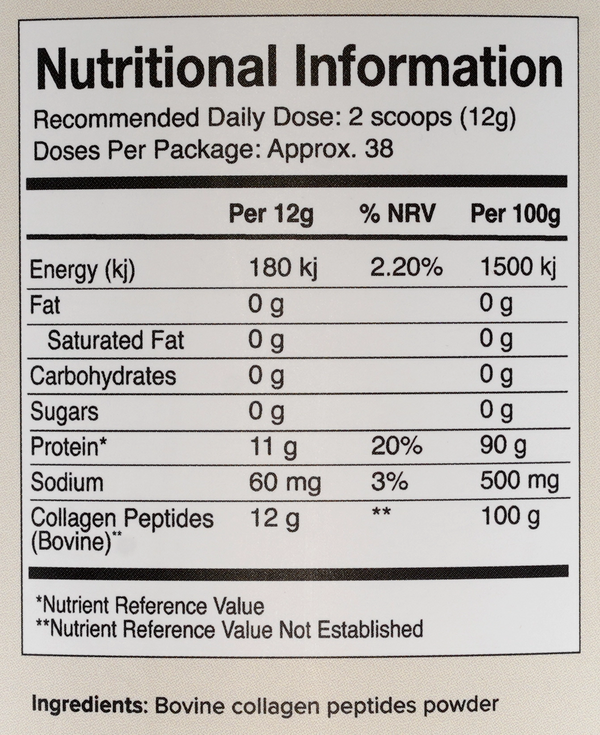 Great Lakes Gelatin - Collagen Hydrolysate (green canister) - 454g