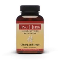 Thumbnail for Jing Herbs Ginseng and Longan 90caps 450mg