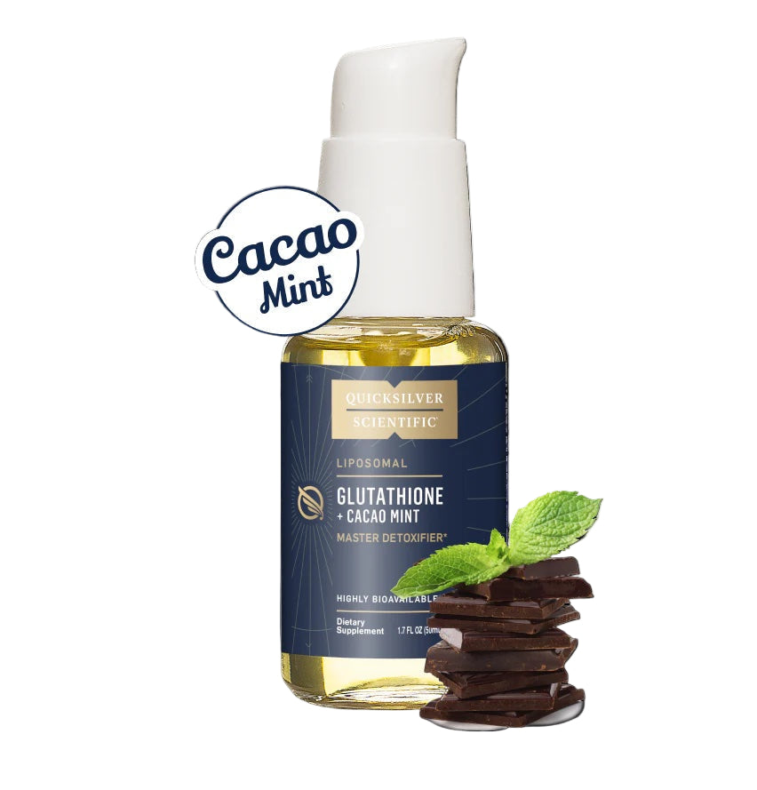 Quicksilver Scientific Liposomal Glutathione (GSH) 50ml - Cacao & Mint