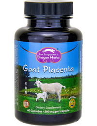 Thumbnail for Dragon Herbs Goat Placenta 60caps (500mg)