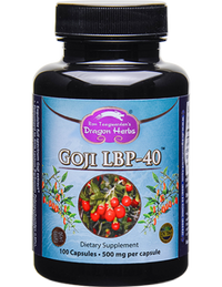 Thumbnail for Dragon Herbs Goji LBP-40 100caps (500mg)