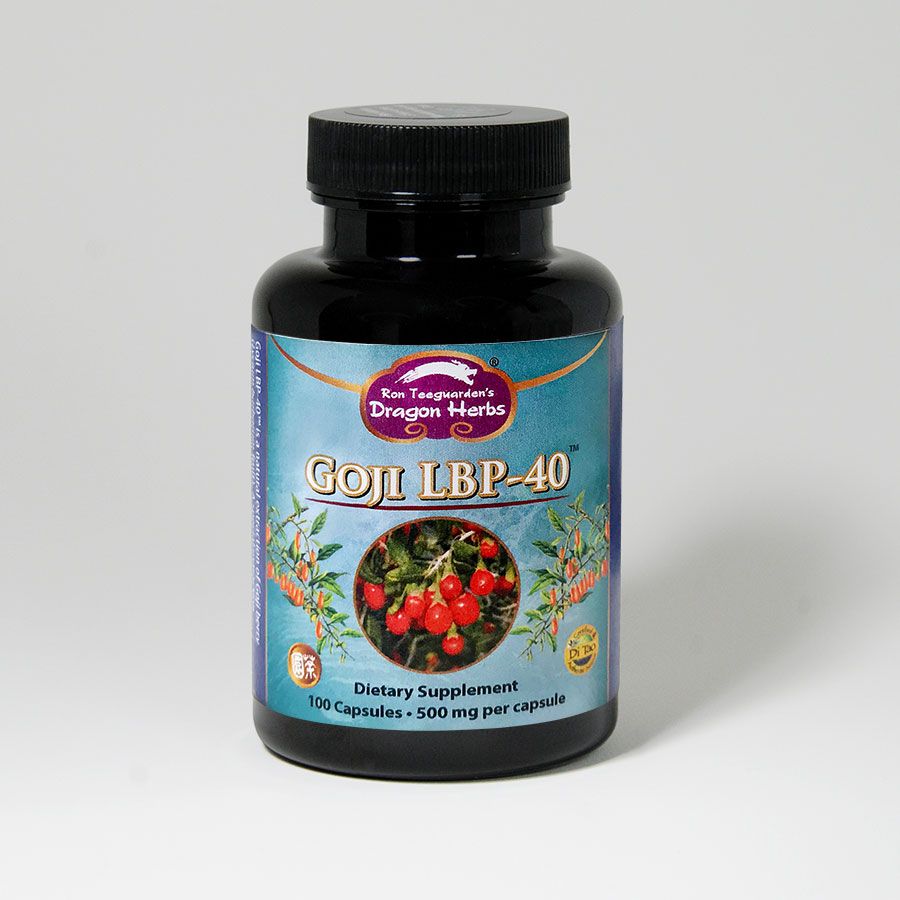 Dragon Herbs Goji LBP-40 100caps (500mg)