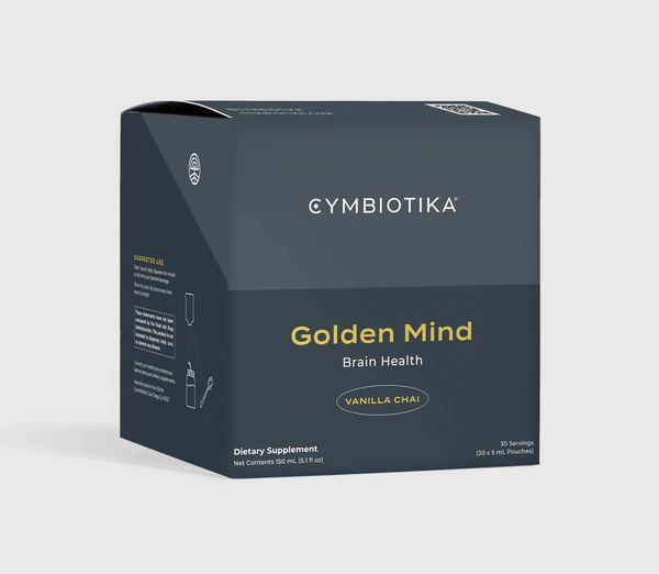 Cymbiotika - Golden Mind 30x5ml Pouches (Vanilla Chai Flavour)