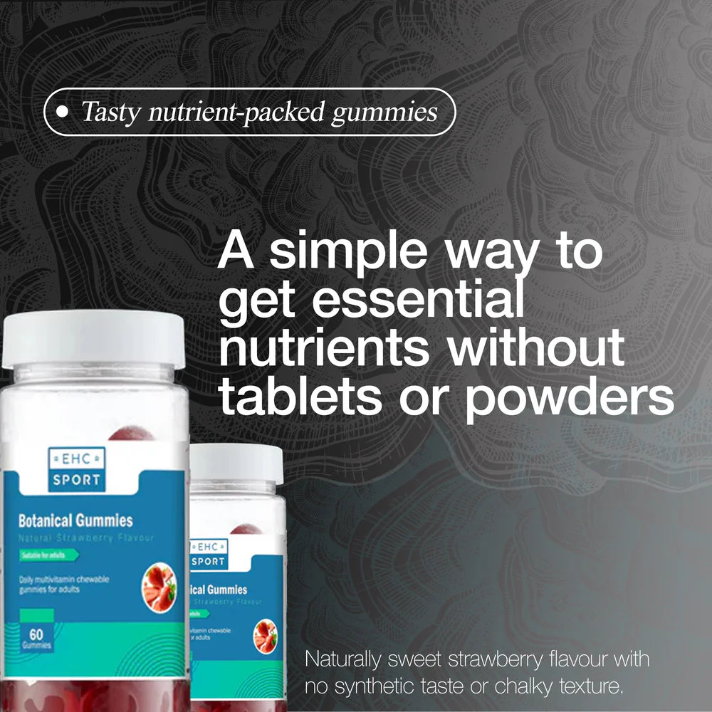 EHC Sport - Multivitamin Gummies | Natural Strawberry Flavour (60 gummies)