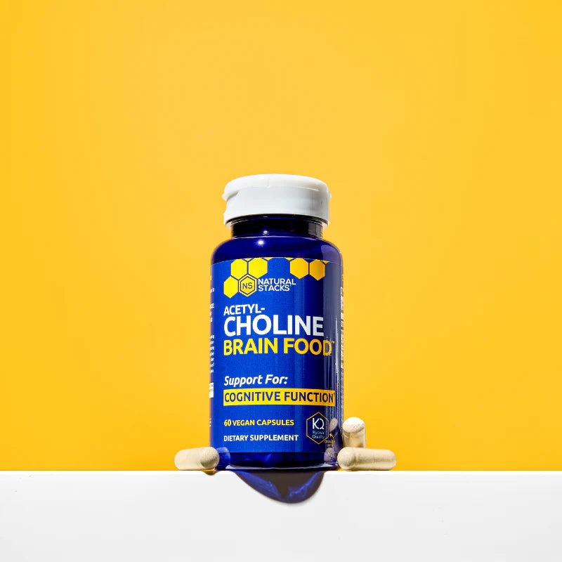 Acetylcholine Brain Food 60caps (Natural Stacks)