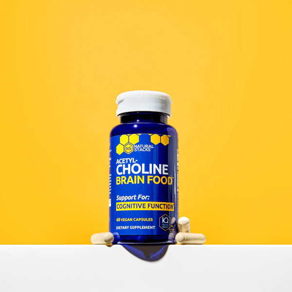 Acetylcholine Brain Food 60caps (Natural Stacks)