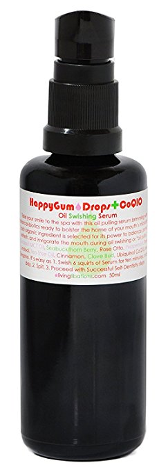 Living Libations Happy Gum Drops + Oil Swishing Serum + CoQ10 50ml