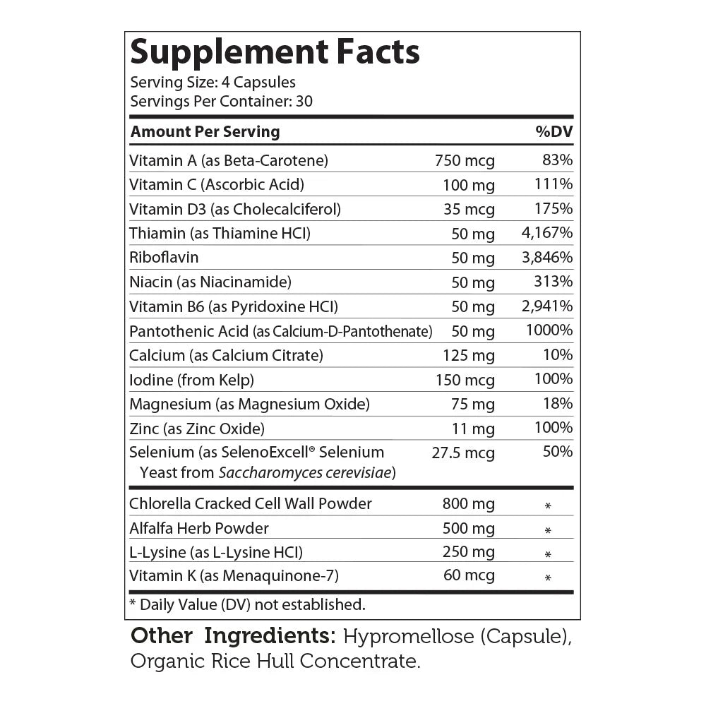 Zahler - HeightFactor 120 capsules | Healthy Growth Bone Growth Supplement