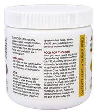 Thumbnail for Sufficient C - High Dose Lemon Peach Immune-Ade drink mix - 250 gram size