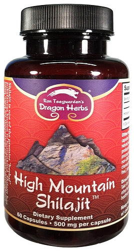 Dragon Herbs High Mountain Shilajit 60caps (450mg)