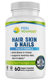 Thumbnail for Feel Younger - Hair Skin and Nails 60caps