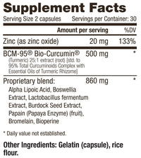 Thumbnail for Infla-Kine 60 Capsules (Aidan Products)