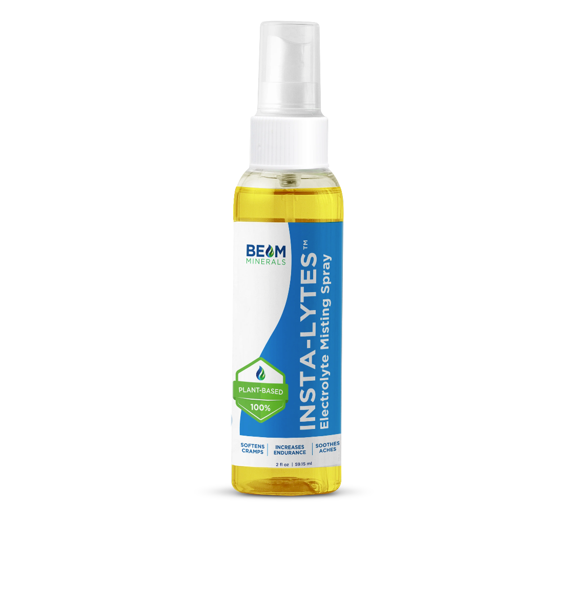 BEAM Minerals - Insta-Lytes 2floz (59ml) Cramp-Relief, Electrolyte Misting Spray