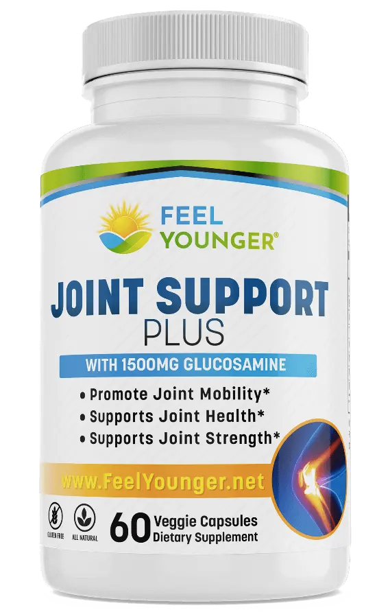 Feel Younger - Joint Support Plus 1500mg Glucosamine 60caps