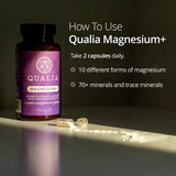 Thumbnail for Qualia Magnesium+ (56caps) | 10x Magnesium & 70x+ Trace Minerals