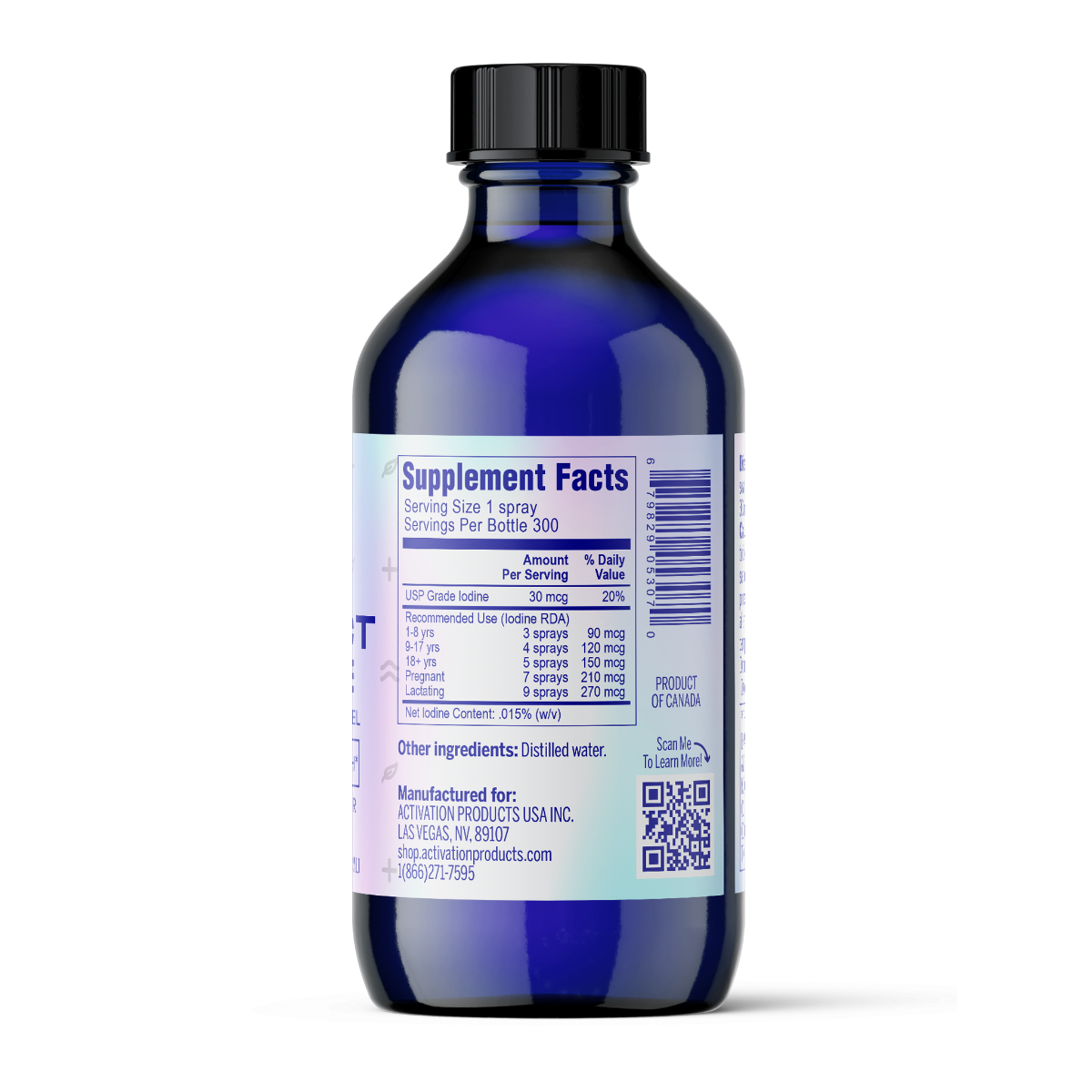 Activation - Perfect Iodine 4floz (125ml)