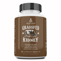 Thumbnail for Ancestral Supplements - Grass Fed Kidney 180caps 500mg