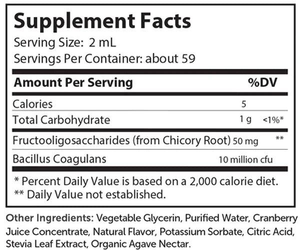 Zahler - Kidophilus Liquid Probiotics for Kids 118ml (4floz) 10 Million CFU