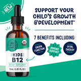 Thumbnail for Vimergy - Kids Liquid B12 (55ml) Organic
