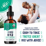 Thumbnail for Vimergy - Kids Liquid B12 (55ml) Organic