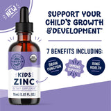 Thumbnail for Vimergy - Kids Liquid Zinc (55ml) Organic