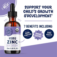 Thumbnail for Vimergy - Kids Liquid Zinc (55ml) - Organic