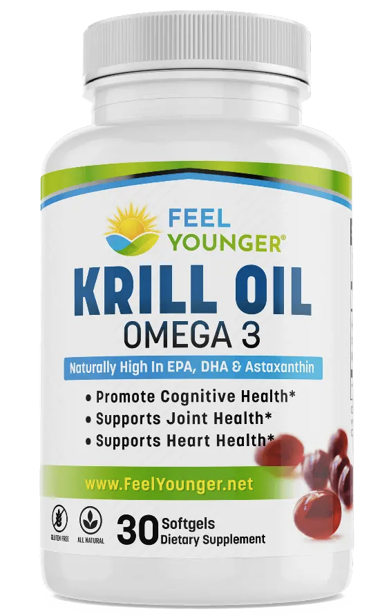 Feel Younger - Krill Oil Omega 3 500mg 30caps