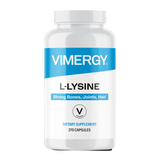 Thumbnail for Vimergy Herbs - L-Lysine 270caps (500mg L-Lysine HCI + 40mg Bamboo per capsule)