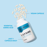 Thumbnail for Vimergy Herbs - L-Lysine 90caps (Trial Size)