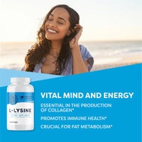 Thumbnail for Vimergy Herbs - L-Lysine 90caps (Trial Size)