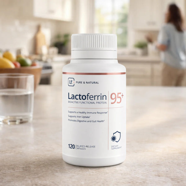 Lactoferrin Co - Lactoferrin Powder 95+ 300mg (60caps)