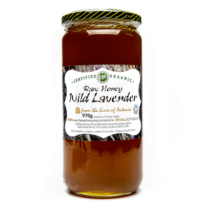 Antonio - Lavender Honey 970g (Raw, Organic, Runny)