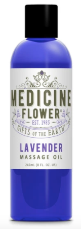 Medicine Flower Lavender Massage Oil 8oz 240ml