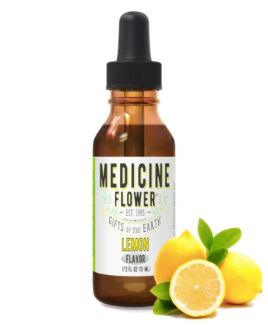 Medicine Flower Silver Line - Lemon Flavor 1/2oz