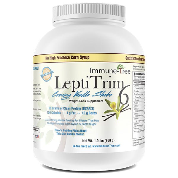 Immune Tree - LeptiTrim6 Vanilla Meal Replacement Shake 860g