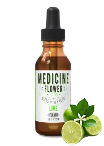 Medicine Flower Silver Line - Lime Flavor 1/2oz