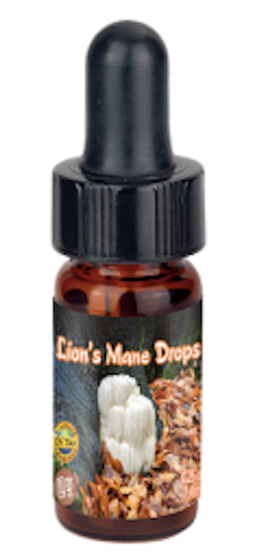 Dragon Herbs Lion's Mane Mini Drops 0.25 fl. oz. (7.5 ml)