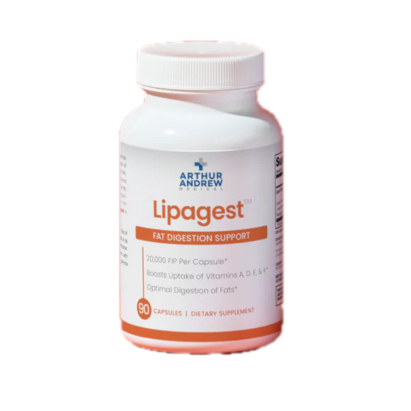Lipagest (Fat Digestion Support) | Arthur Andrew Medical | 90 Caps