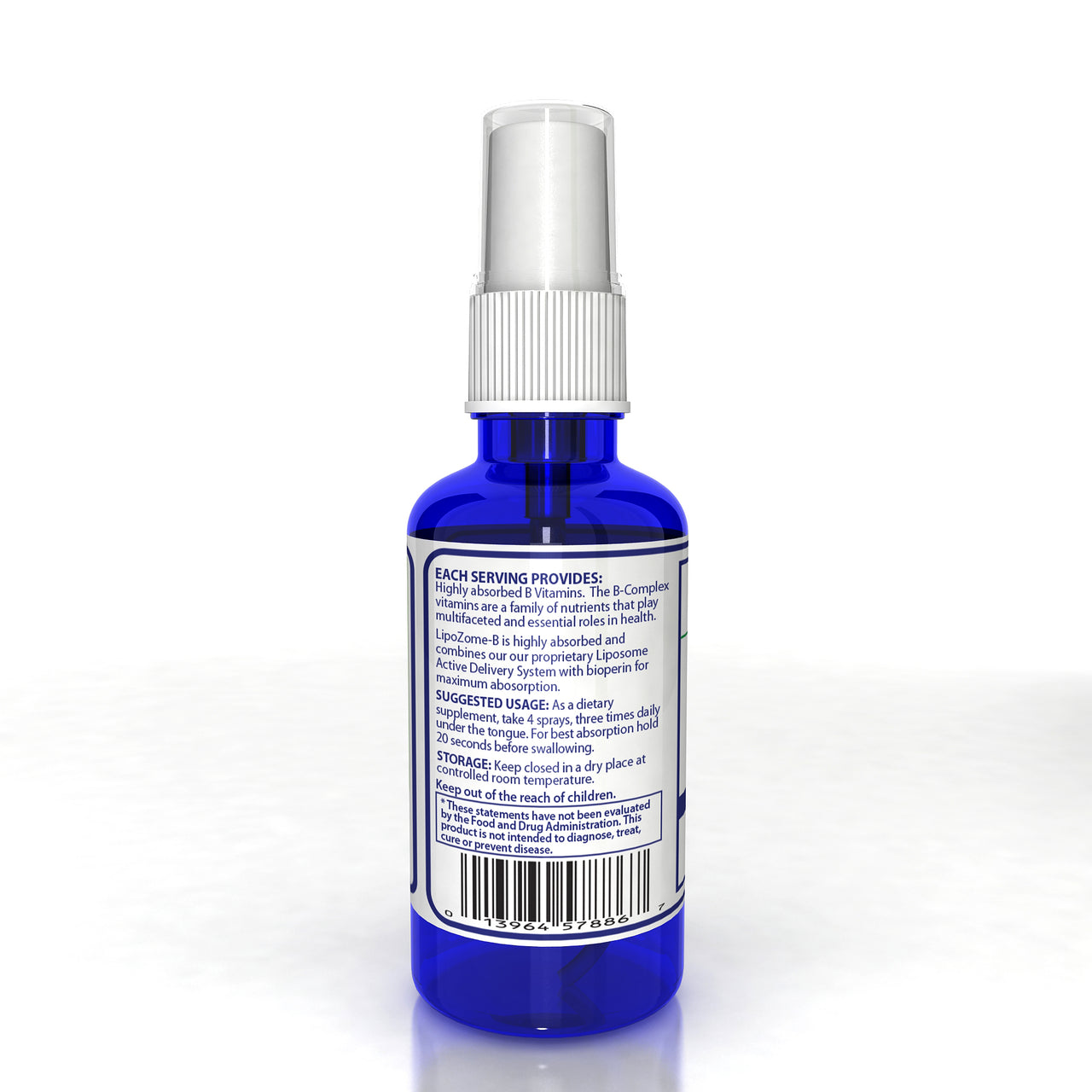 Nutrasal LipoZome B Complex Sublingual Liposome Spray