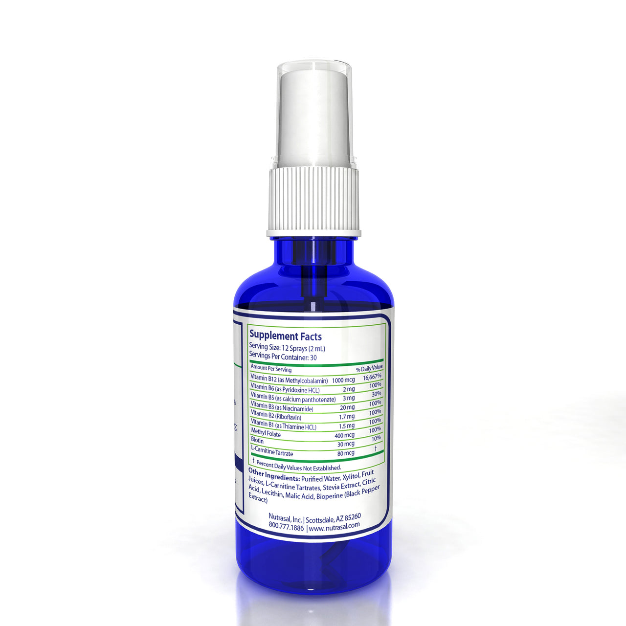 Nutrasal LipoZome B Complex Sublingual Liposome Spray