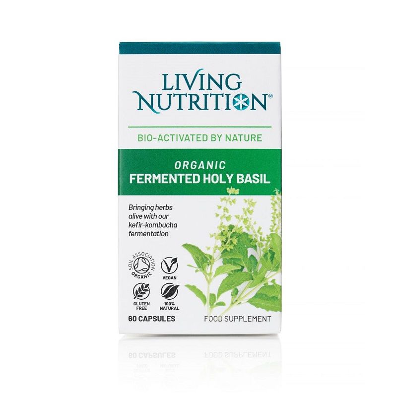 Living Nutrition - Fermented Holy Basil 60 caps